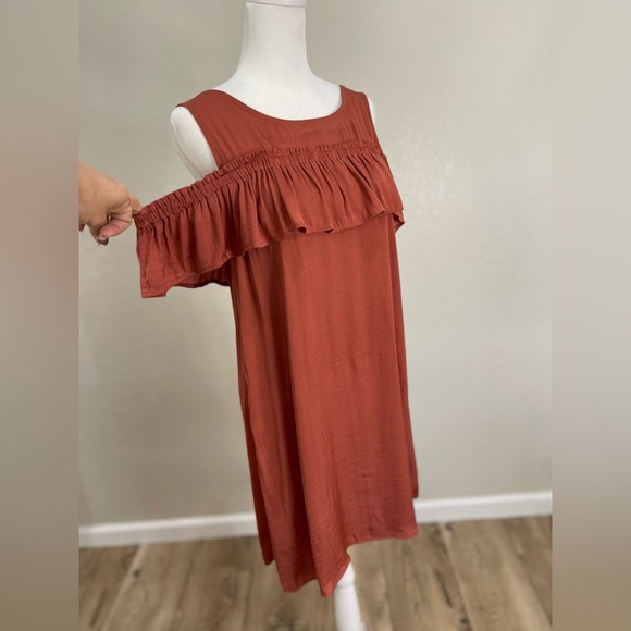 Patrons of Peace Dresses & Skirts - EUC PATRONS OF PEACE COLD SHOULDER DRESS